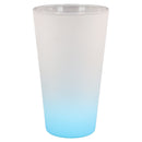 VASO TRANSPARENTE CELESTE AHUMADO