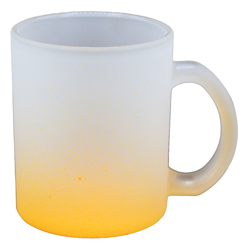 TAZA TRASPARENTE NARANJA AHUMADA