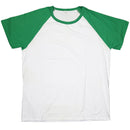 SUÉTER BLANCO CON VERDE DE CABALLERO CON DETALLES ESTÉTICOS EN REMATE