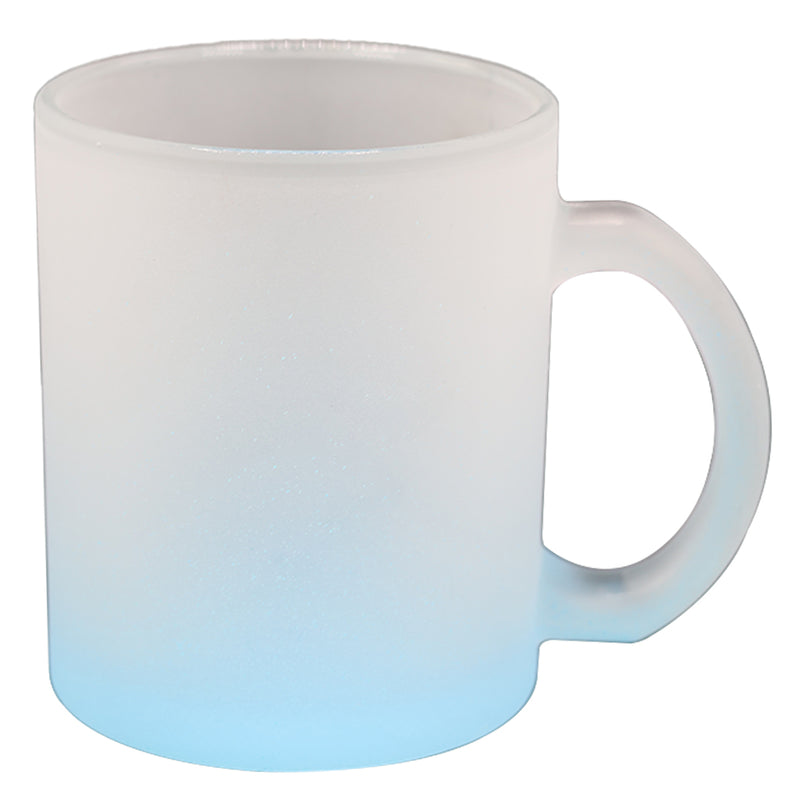 TAZA TRANSPARENTE CELESTE AHUMADO