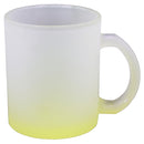 TAZA TRANSPARENTE AMARILLO AHUMADO