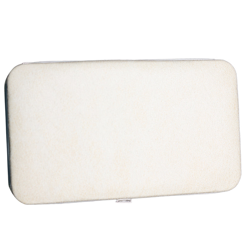 CARTERA RECTANGULAR CREMA