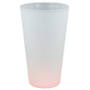VASO TRANSPARENTE ROSADO AHUMADO