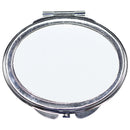 ESPEJO PLATEADO OVALADA