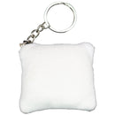 LLAVERO DE ALGODÓN BLANCO