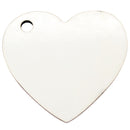 LLAVERO BLANCO DE CORAZÓN