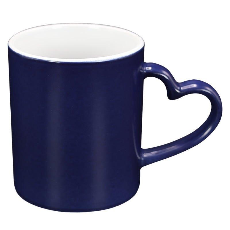 TAZA MÁGICA AZUL CON BLANCO DE CORAZÓN