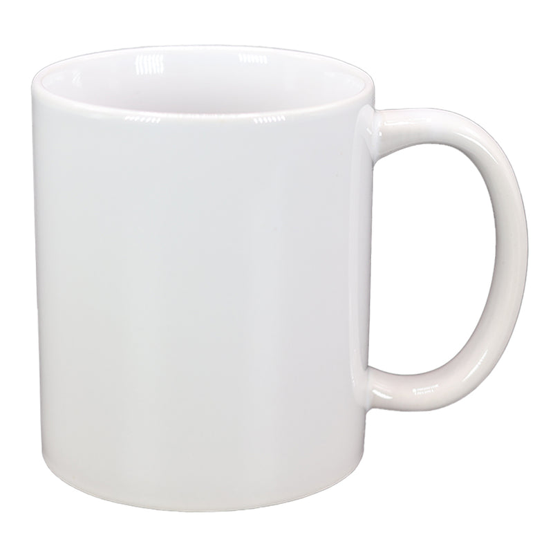 TAZA BLANCA CON DISEÑO DE CORAZÓN