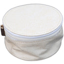 CARTERA CIRCULAR CREMA