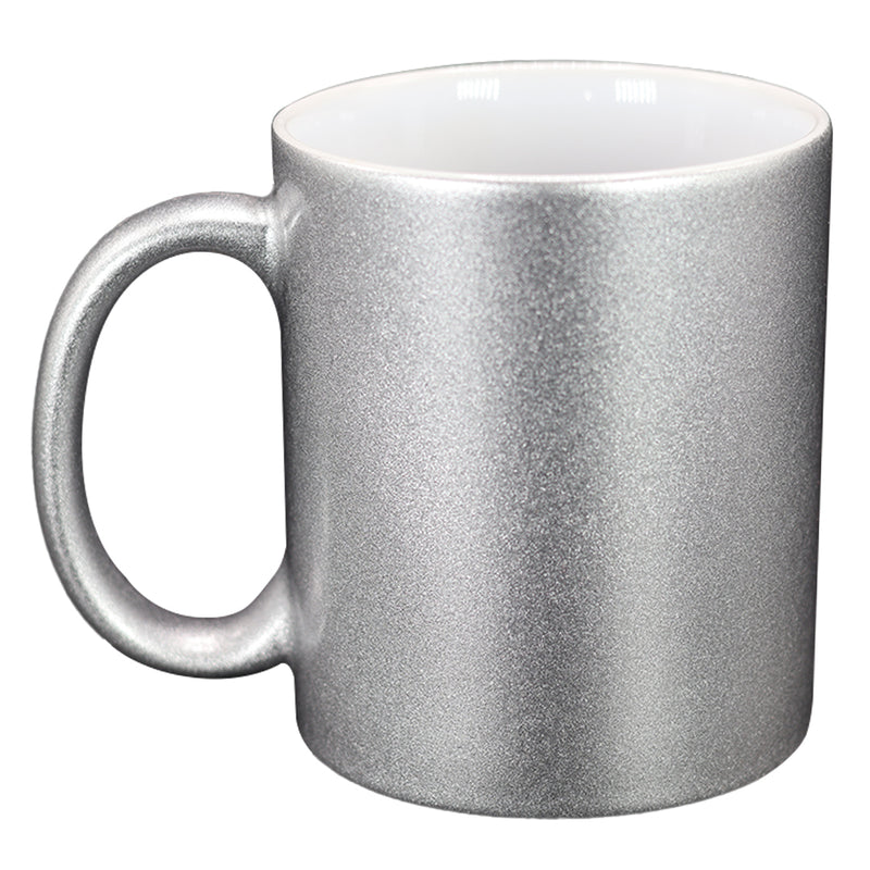 TAZA GRIS ESCARCHADO