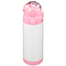 TERMO BLANCO CON ROSADO