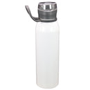 TERMO BLANCO Y GRIS TAPA TRASPARENTE