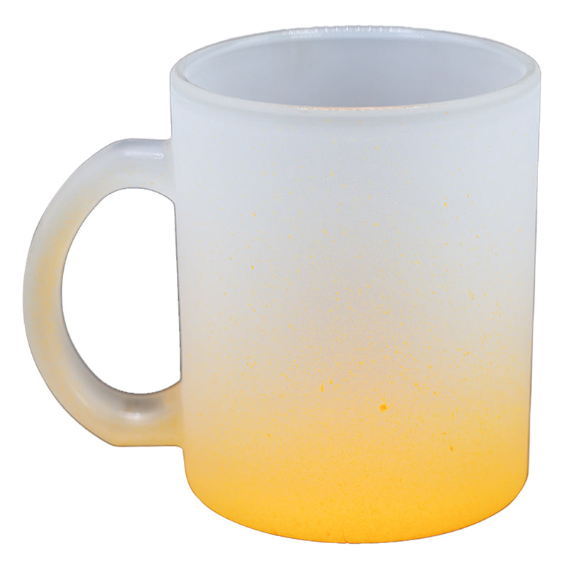 TAZA TRASPARENTE NARANJA AHUMADA