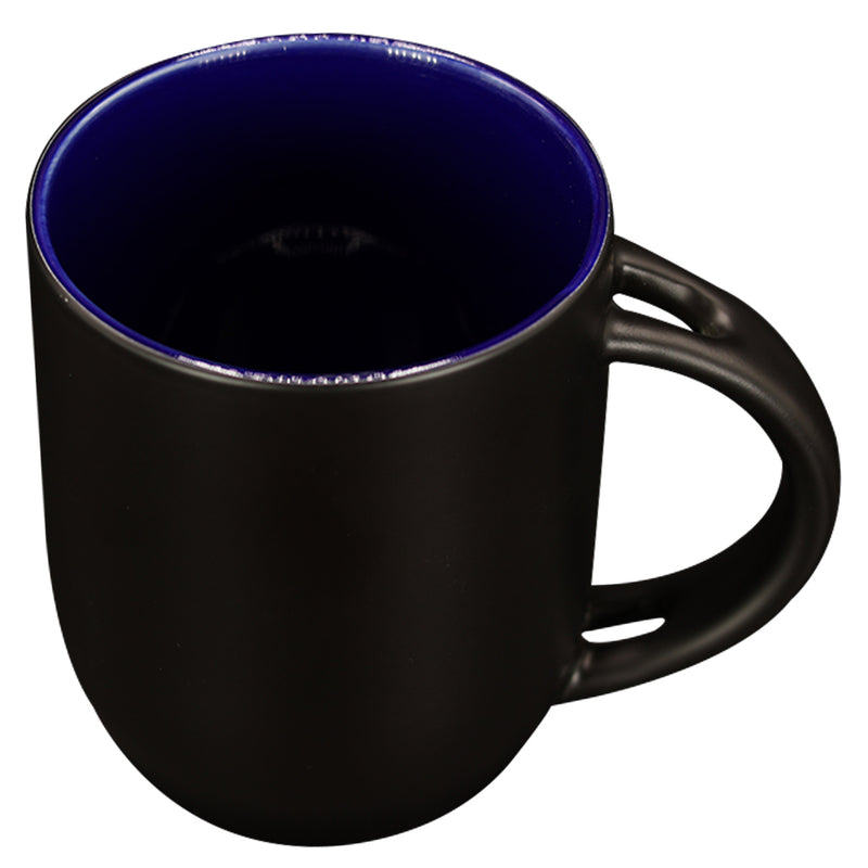 TAZA MÁGICA NEGRO CON AZUL