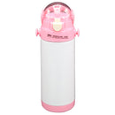 TERMO BLANCO CON ROSADO