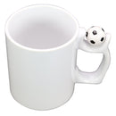 TAZA BLANCA DE FUTBOL